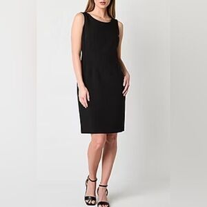 Le Suit Sleeveless Sheath Dress